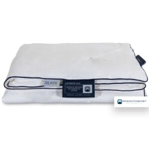 Sommerdyne 240x220 cm - Nordic Comfort Superior Langfibret Silkedyne - king Size dobbelt dyne