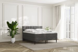 SÖVNN Mira Kontinentalseng - 210x210 - Grå