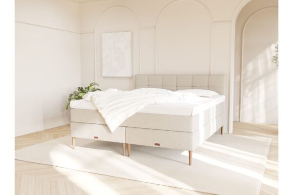 SÖVNN Nala Kontinentalseng - 160x200 - Lys Beige