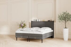 SÖVNN Prestige Kontinentalseng - 210x210 - Grå