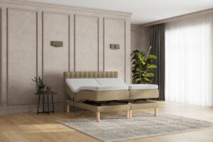 SÖVNN Naja Elevationsseng - 140x200 - Sand