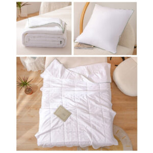 Bambus dyne/pudesæt (blød og kølig) - 140x220 cm