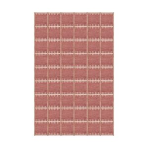 Layered Lilly uldtæppe Claret red, 250x350 cm