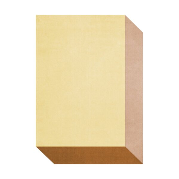 Layered Teklan boks uldtæppe Yellows, 300x400 cm