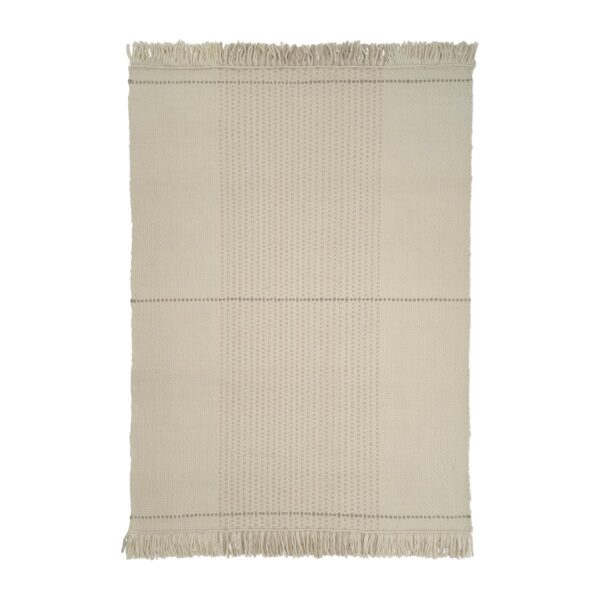 Linie Design Awakened Mind uldtæppe 250x350 cm White