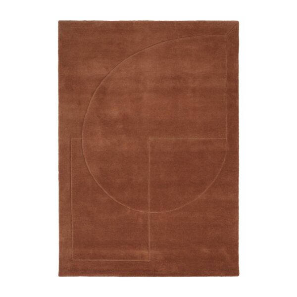 Linie Design Lineal Poem uldtæppe Amber, 250x350 cm