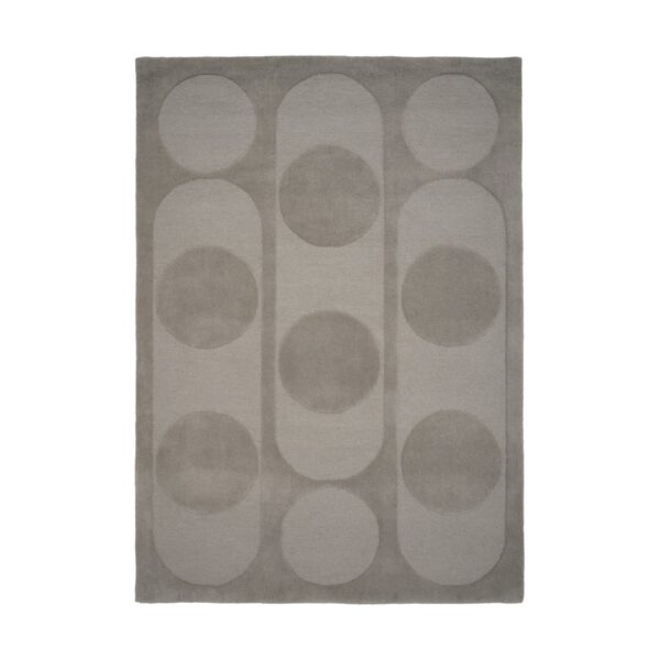 Linie Design Orb Alliance uldtæppe Grey, 250x350 cm