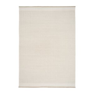 Linie Design Stratum Echo uldtæppe White, 250x350 cm