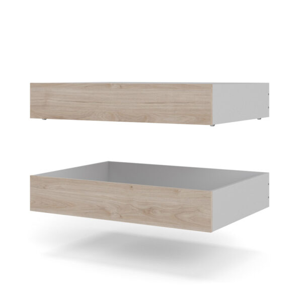 Nada sengeskuffe B99 cm 2 stk., Hickory dekor