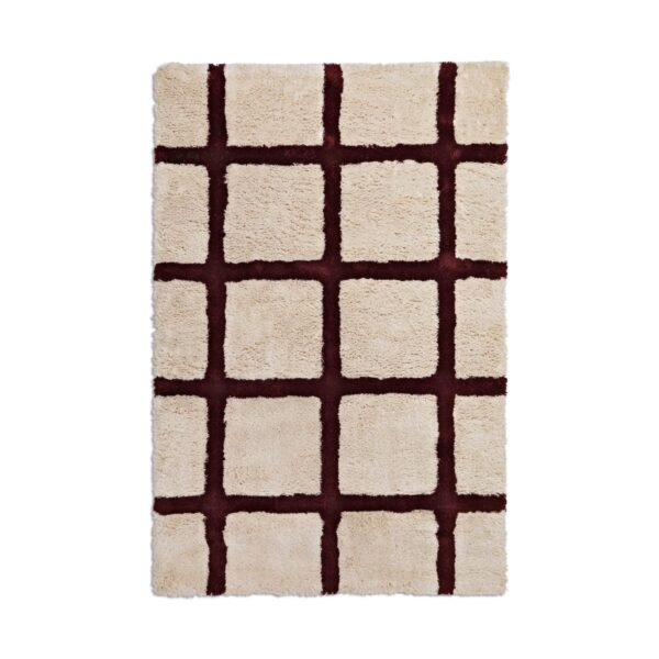 Ogeborg ODC Line Big Scale uldtæppe Beige brown, 200x300 cm