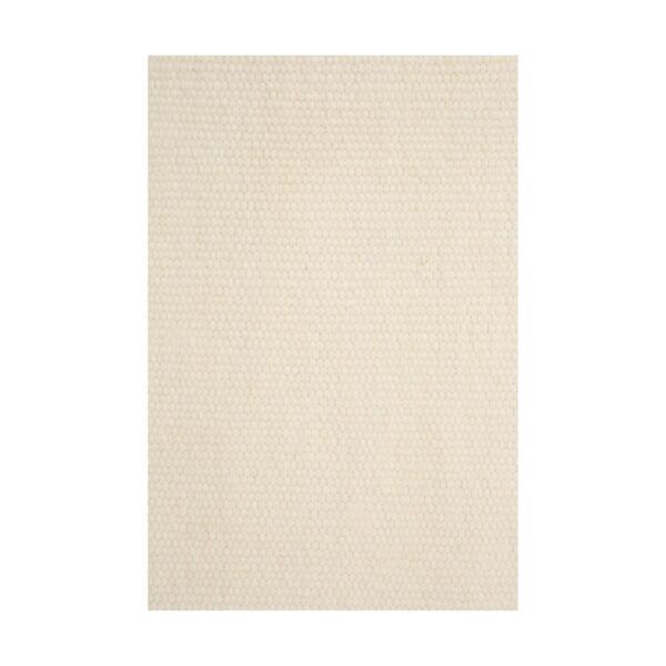 Scandi Living Balance uldtæppe naturhvid 200x300 cm