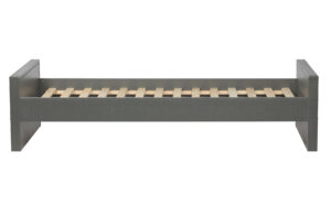 WOOOD Morris sengeramme, ekskl. lamelbund, madras og skuffe - grå fyrretræ (90x200)