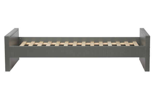 WOOOD Morris sengeramme, ekskl. lamelbund, madras og skuffe - grå fyrretræ (90x200)