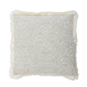 BLOOMINGVILLE Cabrie pyntepude, kvadratisk - natur polyester (L50xB50)