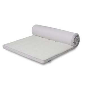 Latex U-split topmadras - 180x200 cm - 5 cm høj - Latex & naturlatex - Zen sleep topmadras til elevationsseng
