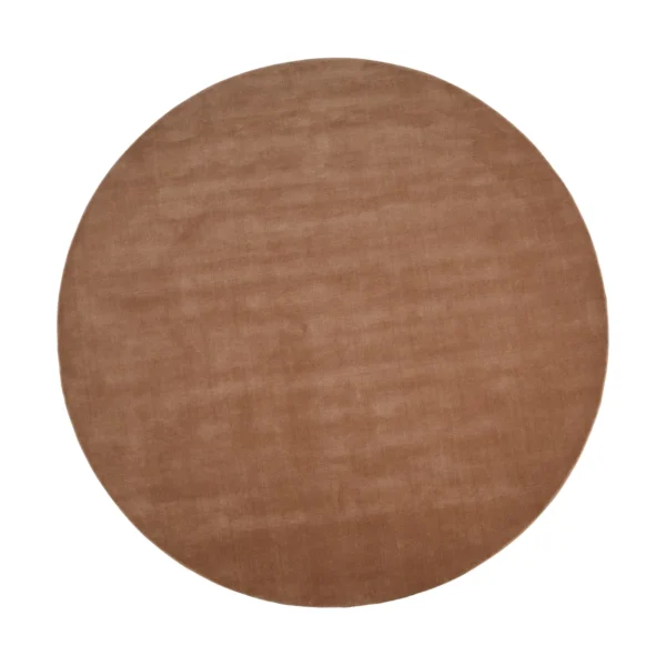 Linie Design Halo Cloud uldtæppe rundt Amber, Ø300 cm