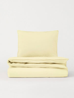 DAWN Percale sengetøj - Morning Light - 200x220 cm - 100% økologisk bomuld -