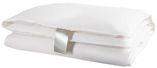 Dobbeltdyne 200x220 cm - Moskusdyne - Let helårs dobbelt dyne - LIXRA Silver