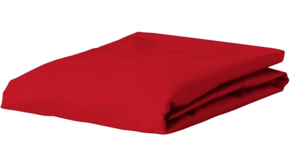 Essenza Satin Faconlagen Postkasse rød- 140x200 Halvanden