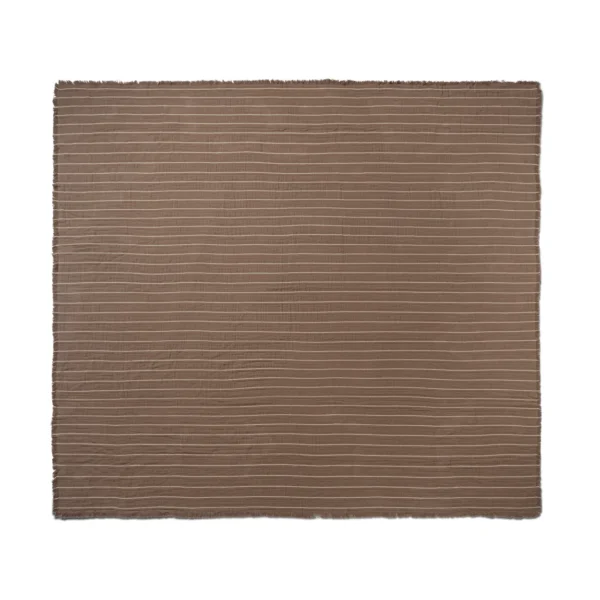 Ferm Living Aires sengetæppe 240x250 cm Stone
