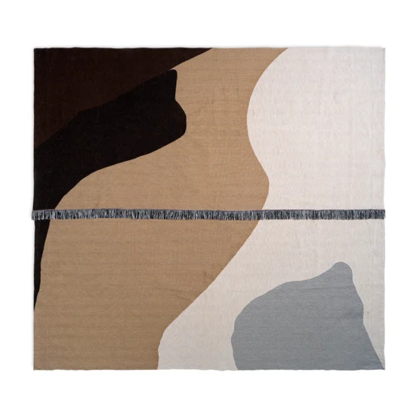 Ferm Living Vista sengetæppe 240x250 cm Sand