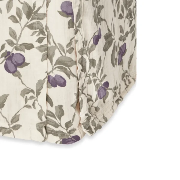 Garbo&Friends Plum Muslin sengetæppe 90x200x53 cm