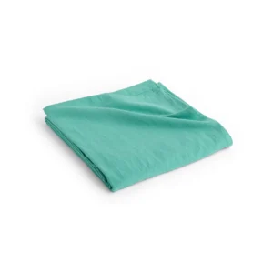 HAY Linen sengetæppe 240x260 cm Emerald green