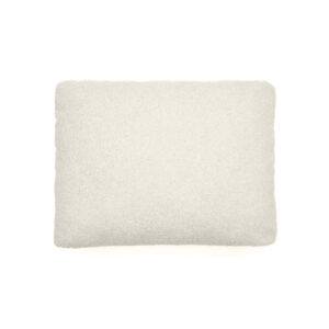 KAVE HOME Martina pyntepude, rektangulær - ecru bouclé stof (47x36)