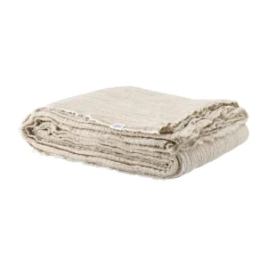 Scandi Living Breeze sengetæppe 160x260 cm Beige