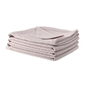 Scandi Living Kimono sengetæppe 260x260 cm Dusty rose (lyserød)