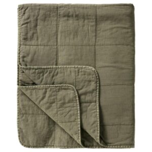 Sengetæppe Vintage "eucalyptus grøn" - Ib Laursen 240x240