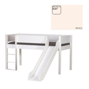 Loke Halvhøjseng Med Rutsjebane - 90x200 / Modern Beige