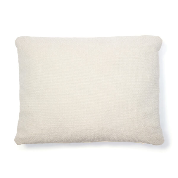 KAVE HOME Martina pyntepude, rektangulær - ecru chenille stof (47x36)