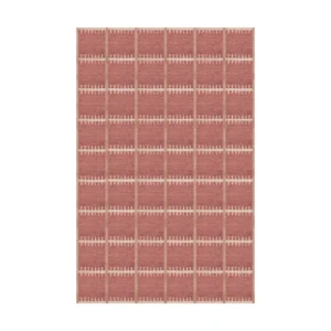 Layered Lilly uldtæppe Claret red, 200x300 cm