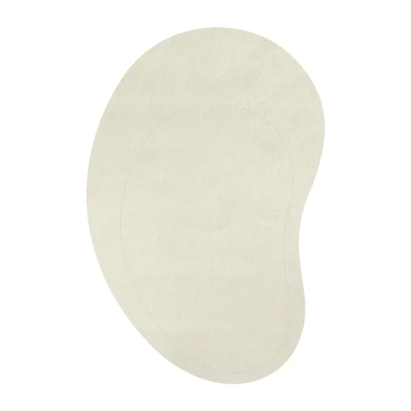 Layered Residue uldtæppe 235x350 cm Bone White