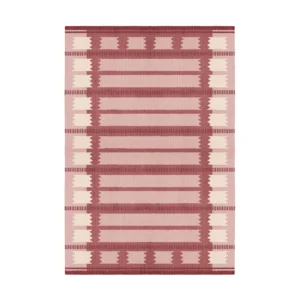 Layered Röllakan Iris uldtæppe Rasberry, 250x350 cm