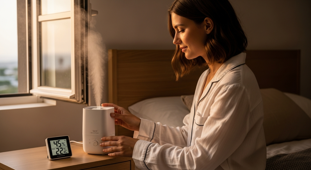 luftfugtighed i soveværelse