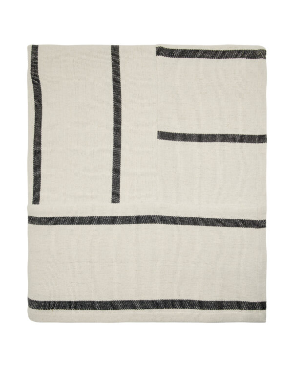 House Doctor - Sengetæppe, Nula, Mørkebrun