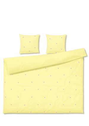 Juna - Daisy Sengetøj - Yellow - 200x220 cm