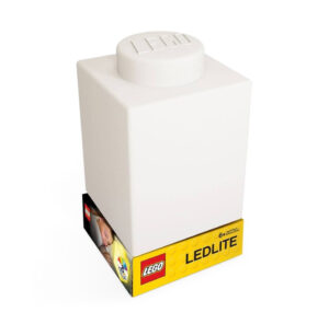 LEGO Classic Silikone Natlampe - Hvid, 1x1 Klods, 8 Farver
