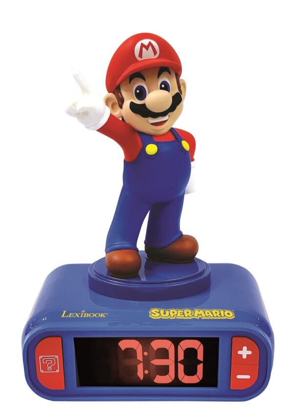 Lexibook - Super Mario - 3D Vækkeur