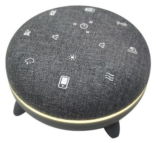 Manta Szumi-GO Bluetooth Højttaler - Natlampe, Hvid Støj, 7 Lyde