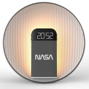 NASA SPC600 Trådløs Bluetooth Højttaler med Vækkeur - Grå
