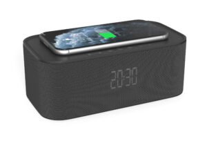 NASA SPC800 Trådløs Bluetooth Højttaler med Vækkeur - 10W RMS - Sort
