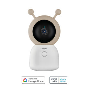 Omajin Netatmo Babyalarm med Kamera - 2K HD, Nattesyn, To-vejs Lyd, Natlampe, App-styring