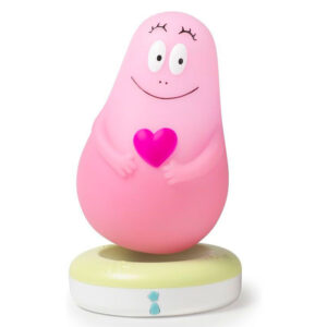 Pabobo Lumilove Barbapapa Natlampe (LED) Rød