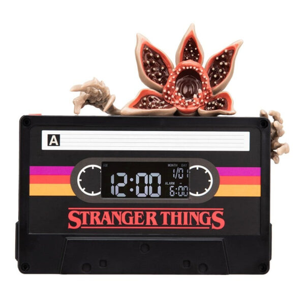 Paladone Stranger Things Vækkeur - 15cm - Demogorgon Kassette