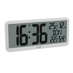 TFA 60.4525.02 Digital Vækkeur - Hvid