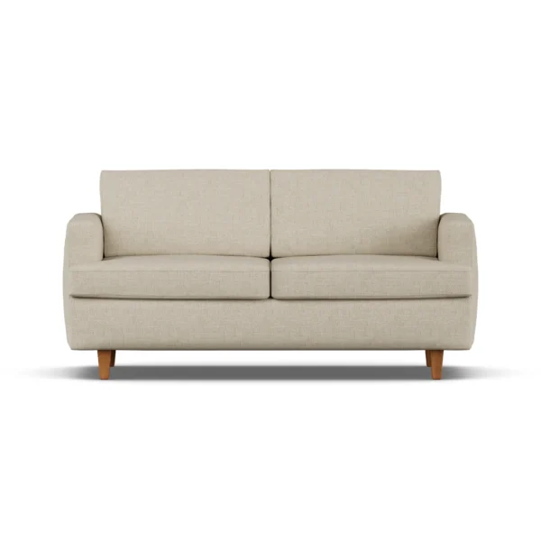 1898 Binga 2,5-personers sovesofa Bern Beige 0341-mørkbejdset ask