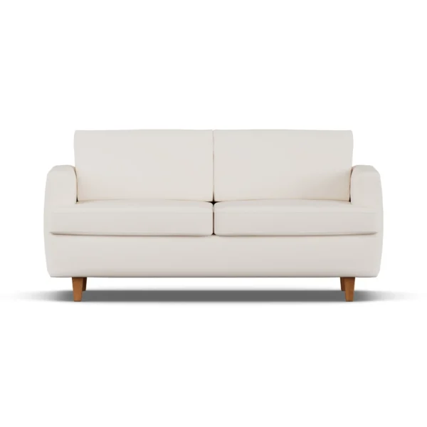 1898 Binga 2,5-personers sovesofa Caleido Beige 9600-mørkbejdset ask